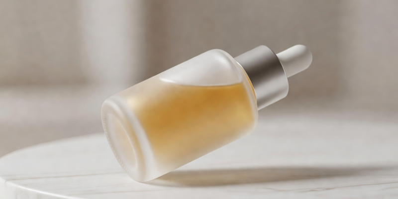 Ceramide & Phytosterol Barrier Serum bottle close up